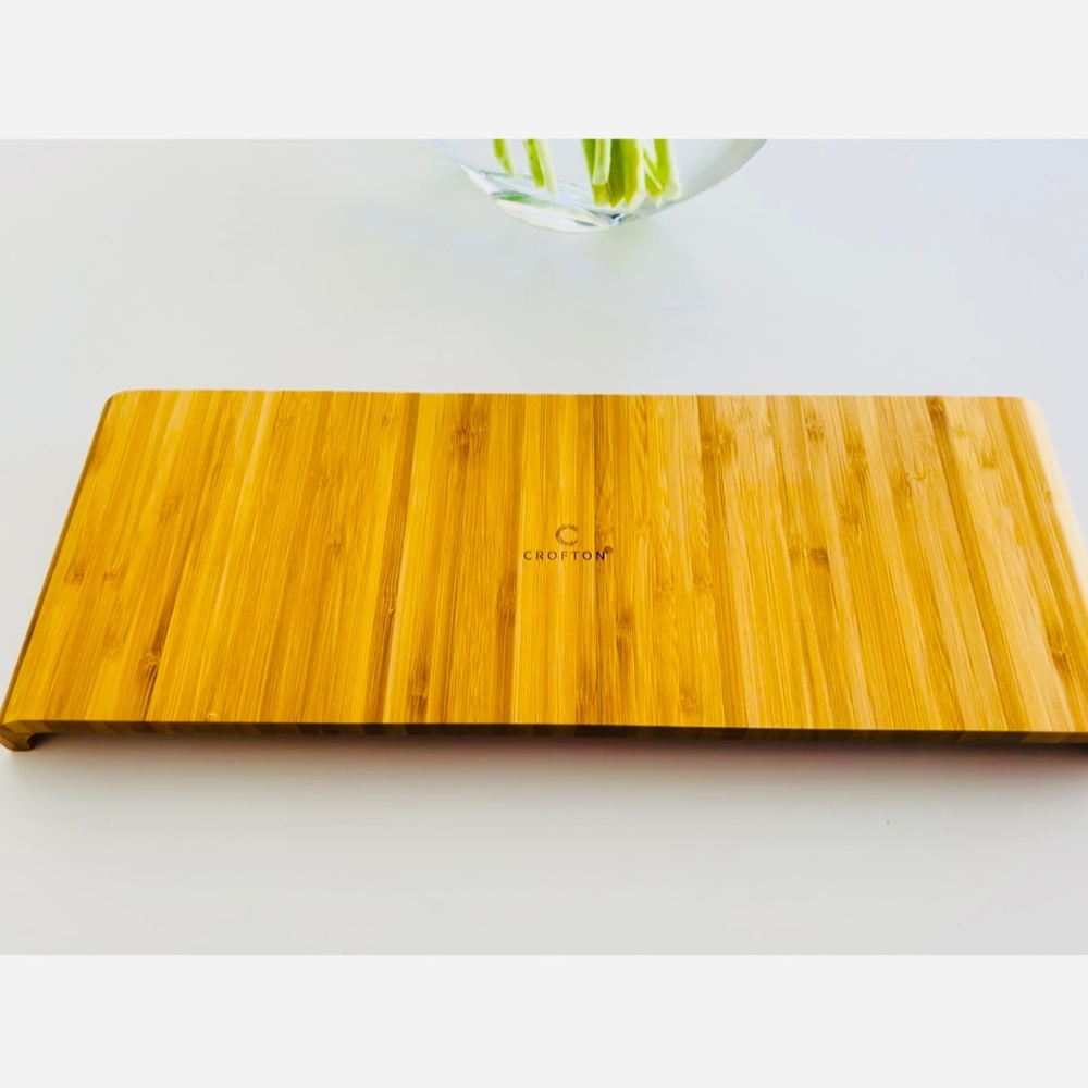 Bamboo Computer Stand/Base or Tray (with clearance for key board)